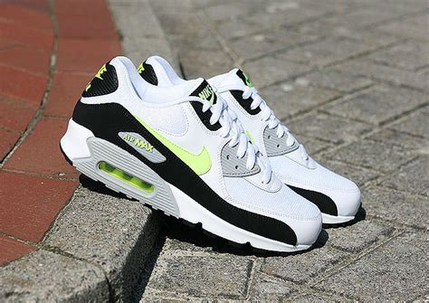 nike air max 90 weiss grau schwarz neongelb|nike air max 90 kaufen.